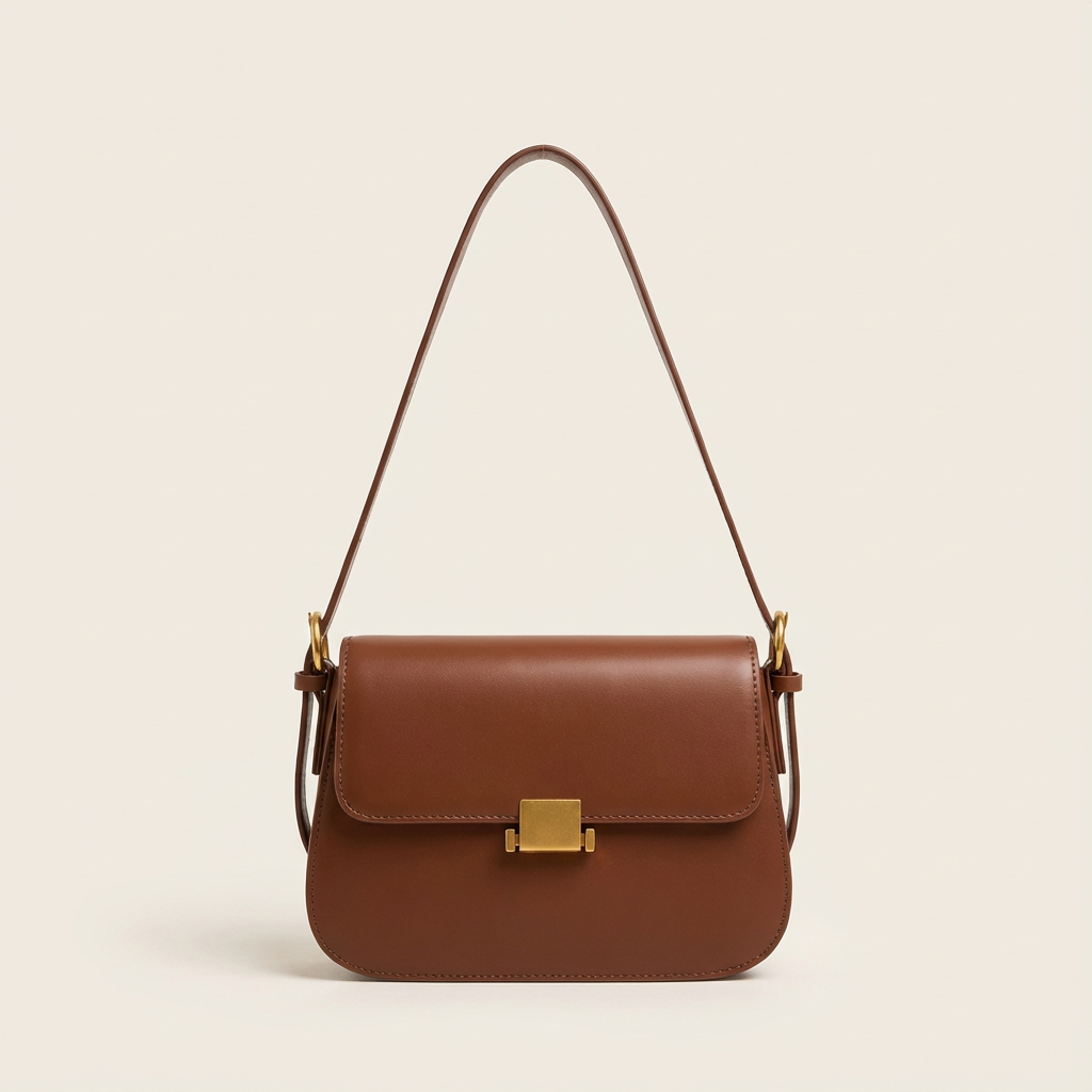 Vellegra Nora Leather Satchel Shoulder Bag