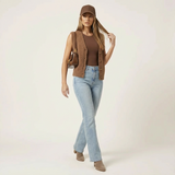 Vellegra Arin Leather Baguette Shoulder Bag