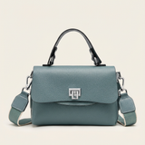 Alvienne Envelope Structured Leather Top Handle - Vellegra