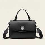 Alvienne Envelope Structured Leather Top Handle - Vellegra