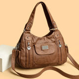 Danvera Multi-Pocket Shoulder Bag - Vellegra