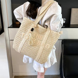 Solmara Woven Beach Tote