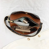 Savine Checkered Zip Crossbody - Vellegra