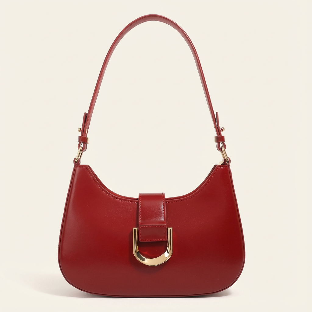 The Esmira D-Ring Shoulder Bag - Vellegra