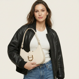 The Esmira D-Ring Shoulder Bag - Vellegra