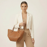 Vellegra Atria Casual Leather Tote - Vellegra