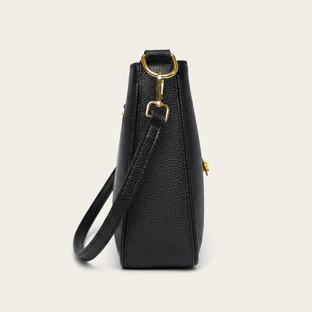 Vellegra Elin Leather Bucket Crossbody Bag - Vellegra