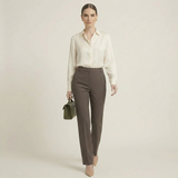 Vellegra Eloria Leather Baguette Bag - Vellegra