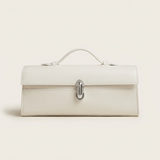 Vellegra Eloria Leather Baguette Bag - Vellegra