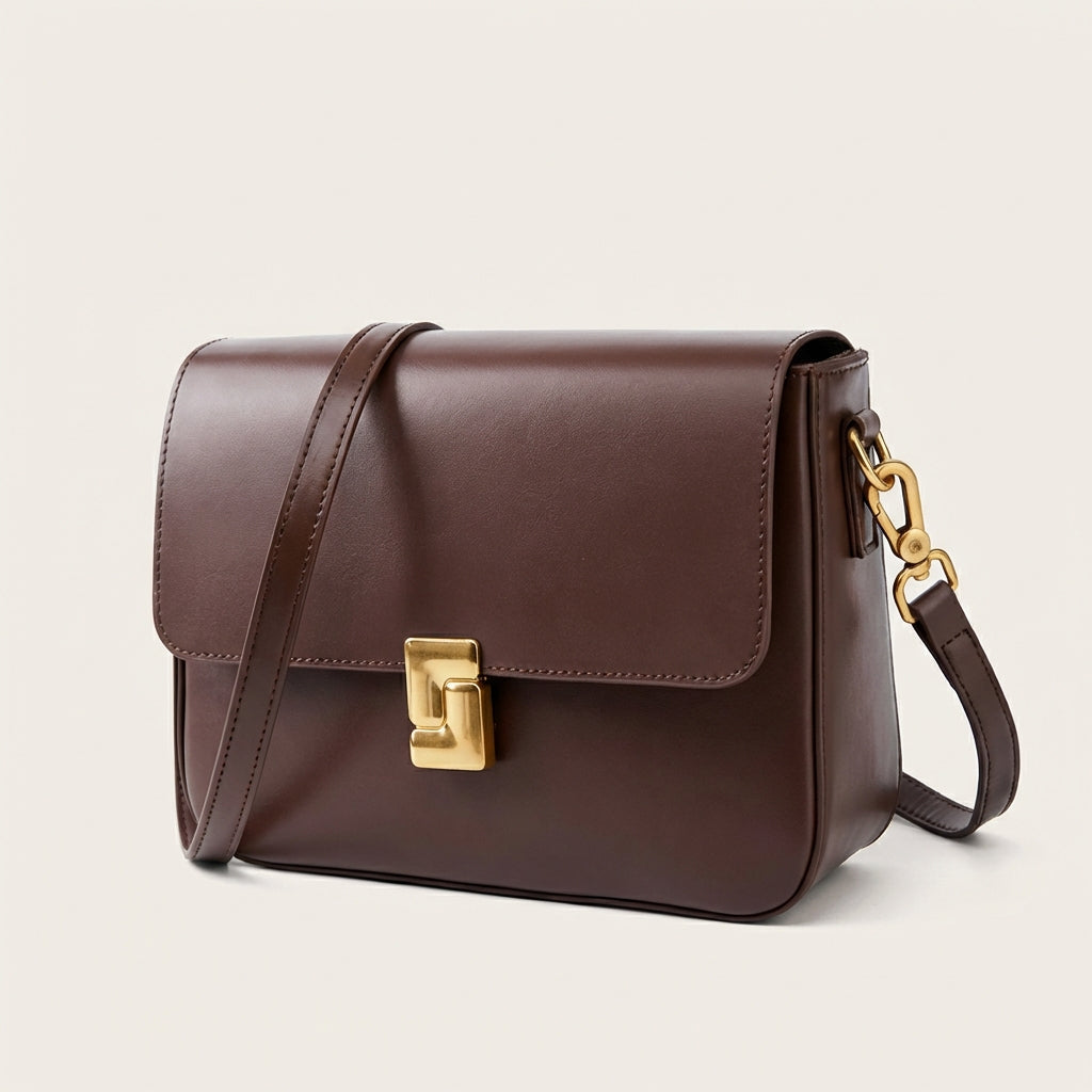 Vellegra Envara Genuine Leather Crossbody Bag - Vellegra