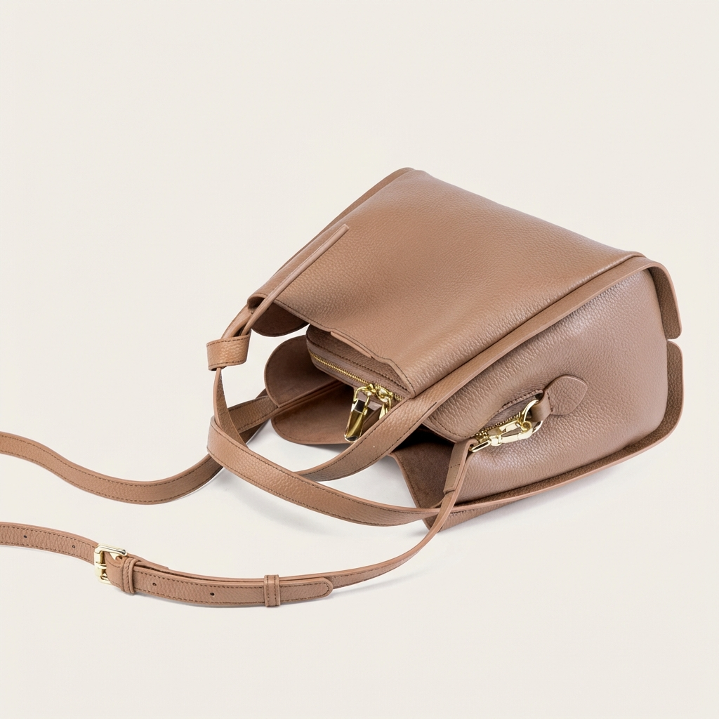 Vellegra HTL Leather Bucket Bag - Vellegra