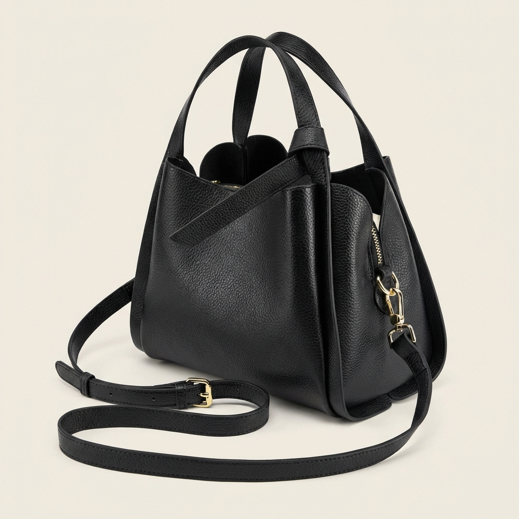 Vellegra HTL Leather Bucket Bag - Vellegra