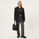 Vellegra Lyra Leather Bucket Bag - Vellegra