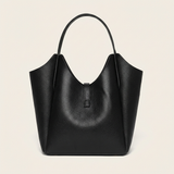Vellegra Lyra Leather Bucket Bag - Vellegra