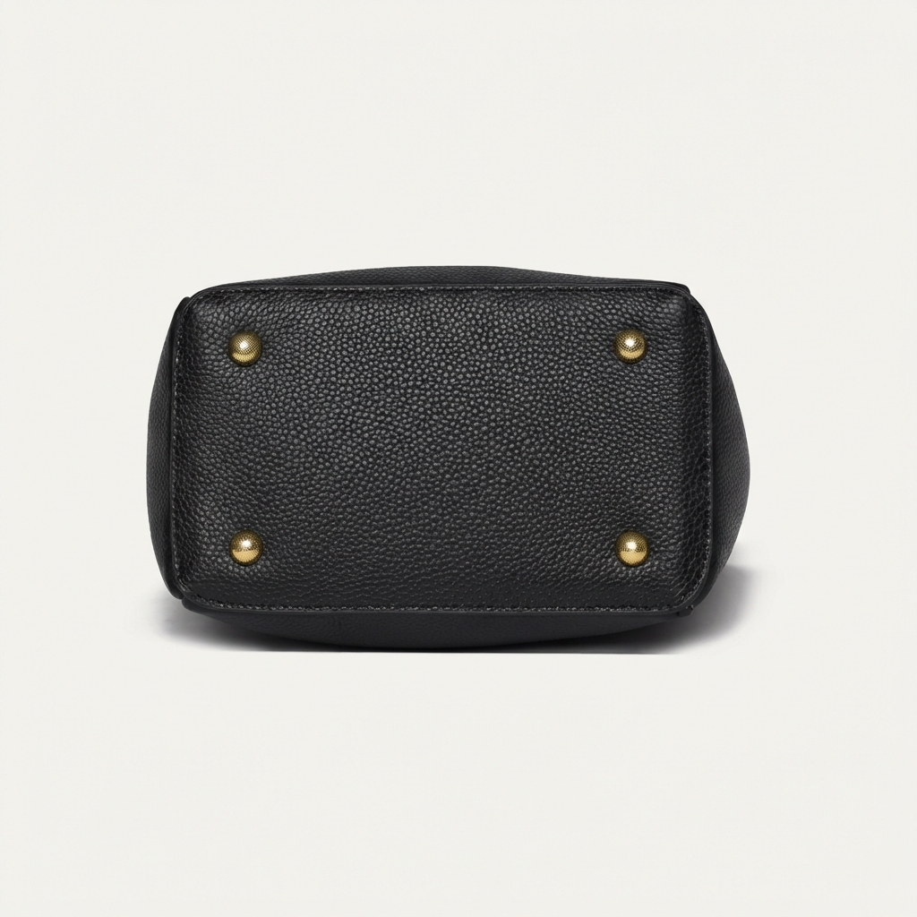 Vellegra Lyra Leather Bucket Bag - Vellegra