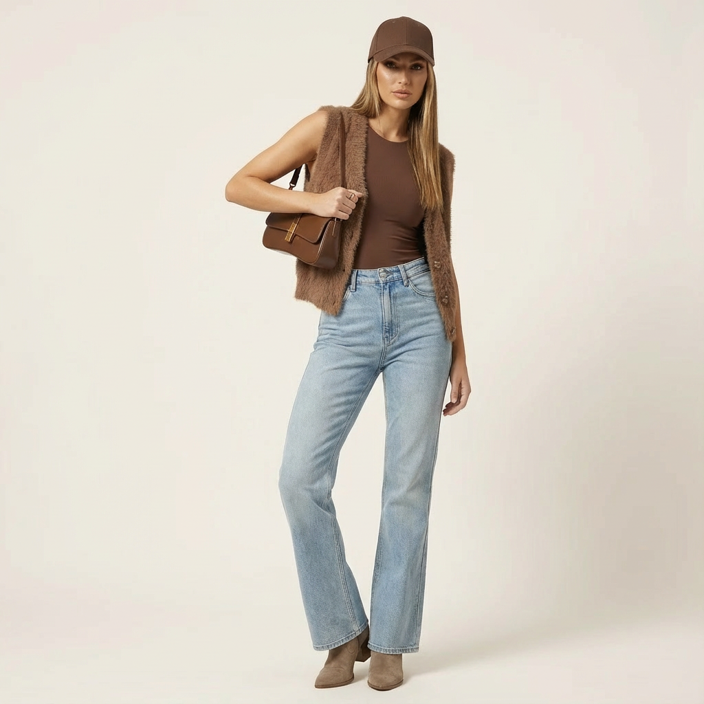 Vellegra Arin Leather Baguette Shoulder Bag